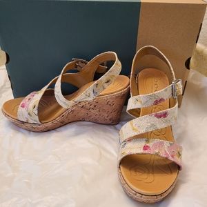 "New" B.O.C Wedge Heel Sandals